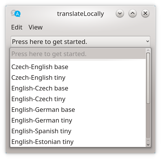 Privacy focused machine translation for the end user